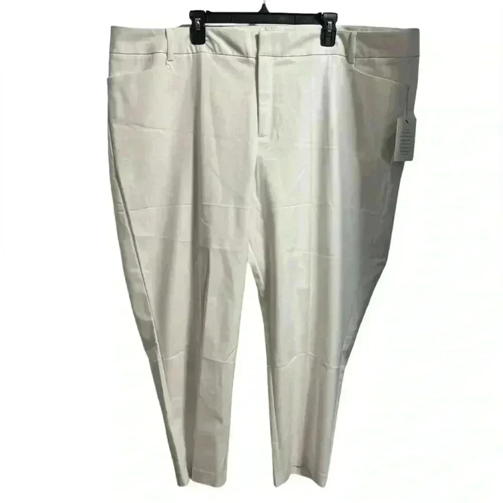 NWT Eloquii White Pants Size 26 Short
